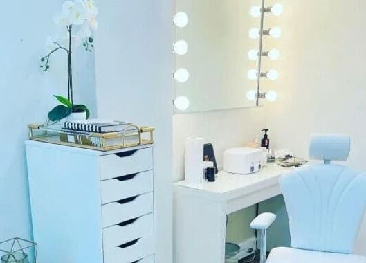 Elegant beauty station at Skin Beautii by Waxxmii Mackey Street in Nassau, New Providence, BS.