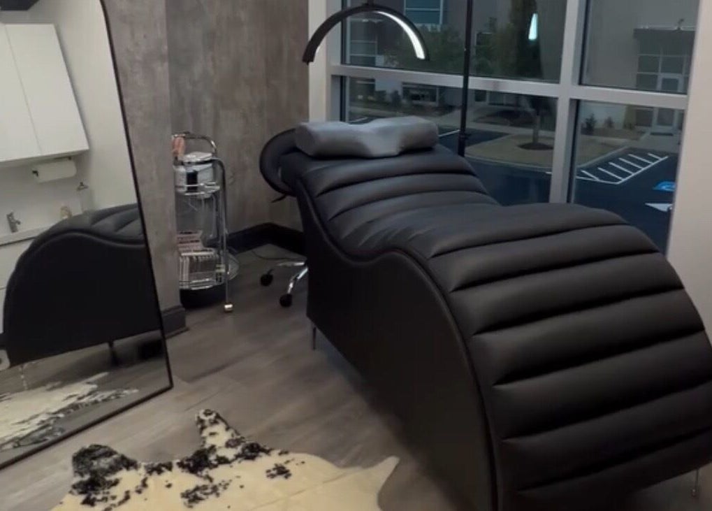 Treatment room at Limitless Beauty (Heathfield CPT) with modern decor, Cape Town, Western Cape, ZA.