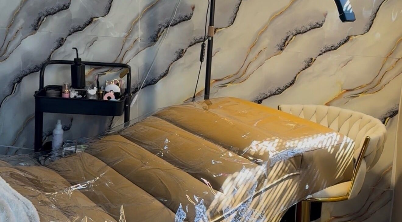 Luxurious treatment room at Limitless Beauty, Cape Town, Western Cape, ZA with elegant marble design.