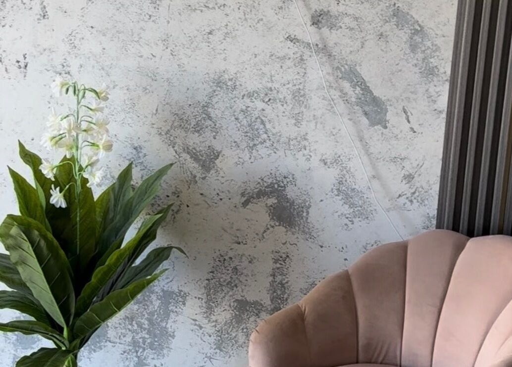 Elegant pink chair and plant in Limitless Beauty, Cape Town, Western Cape, ZA setting.