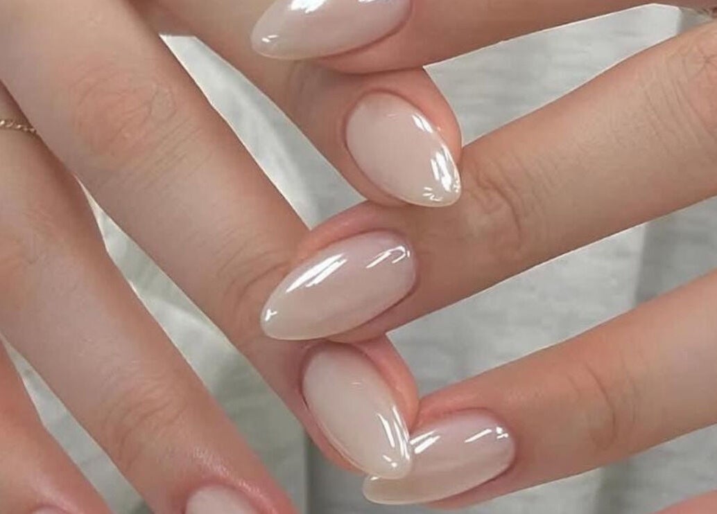 Elegant nude nails manicure at Limitless Beauty, Cape Town, Western Cape, ZA.