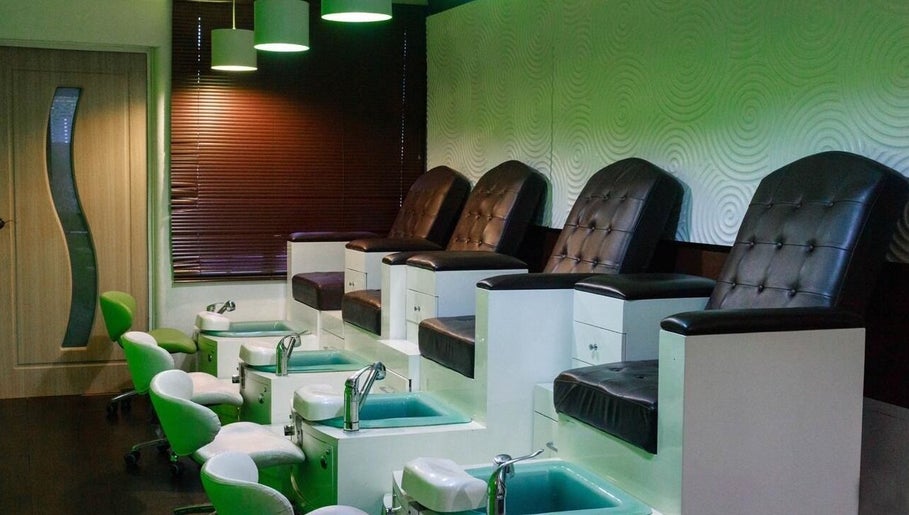 Luxury pedicure chairs at The J Spa & Skin Clinic Ltd, San Fernando, San Fernando City Corporation, TT.