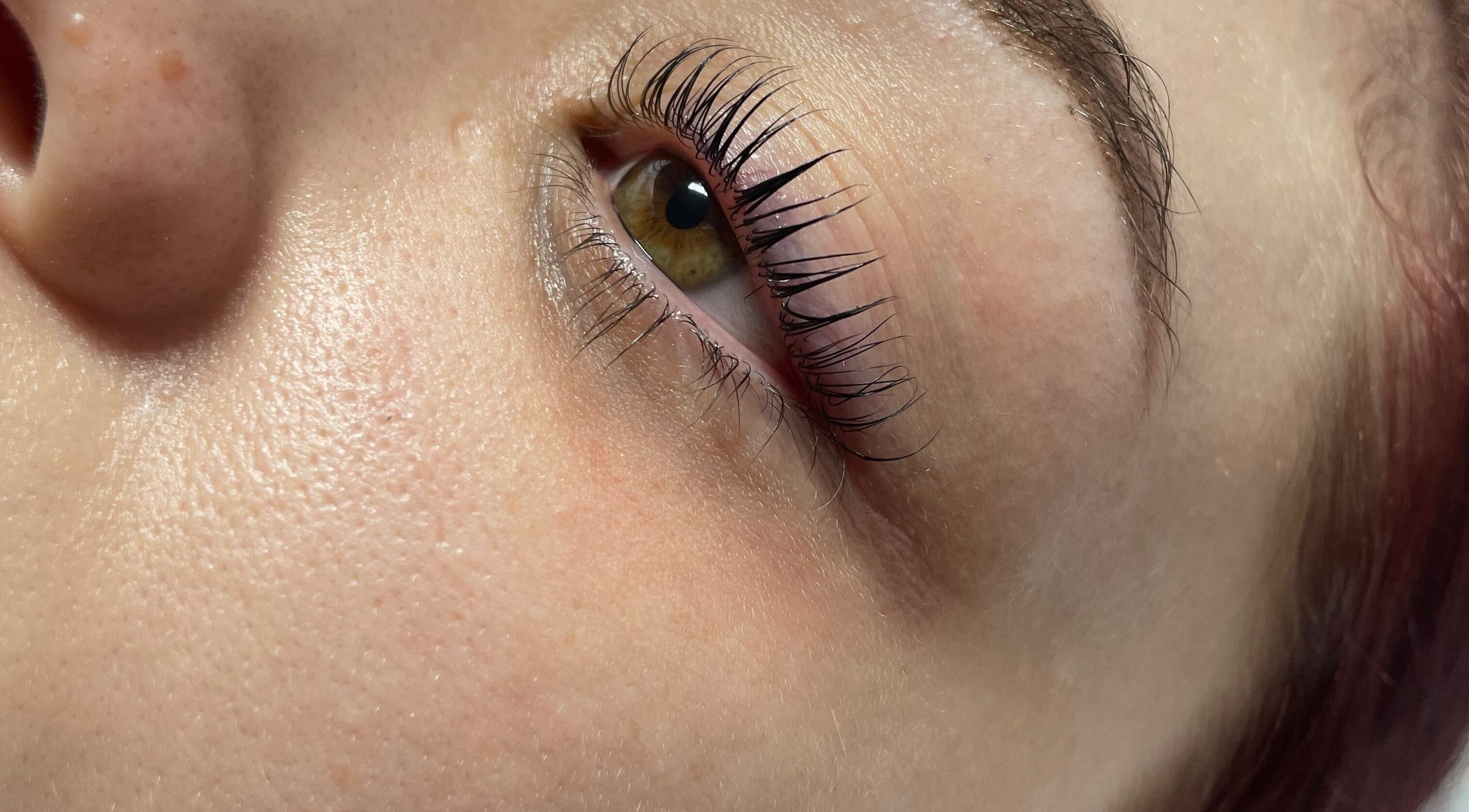 Beautifully extended eyelashes at The Glam and Glow Studio, Havant, England, GB, showcasing expert design.