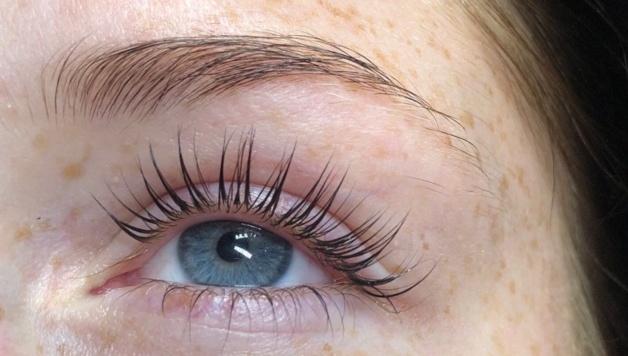 Enhanced eyelashes from Beau.t in Southwater, England, GB, highlighting beauty and precision.