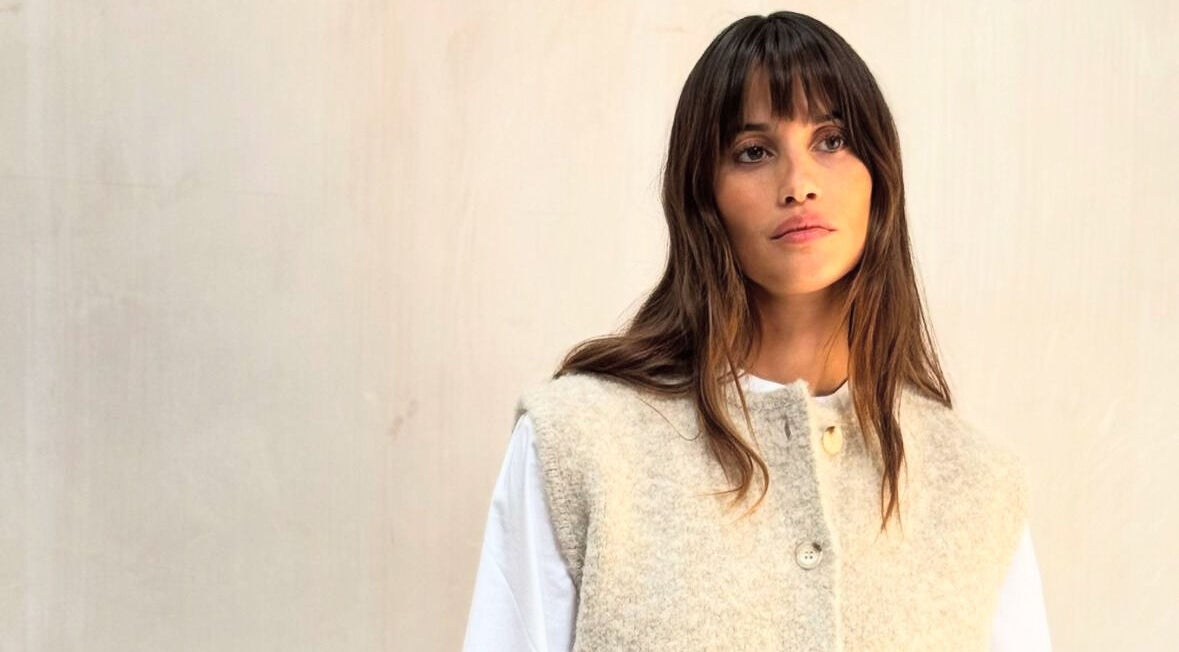 Woman in neutral outfit at Studio Phoebe, Darsham, England, GB, exemplifying elegance and tranquility.