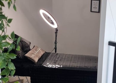 Cozy treatment room at Elite Business Studios Pty Ltd, Joondalup, Western Australia, AU featuring soft lighting.