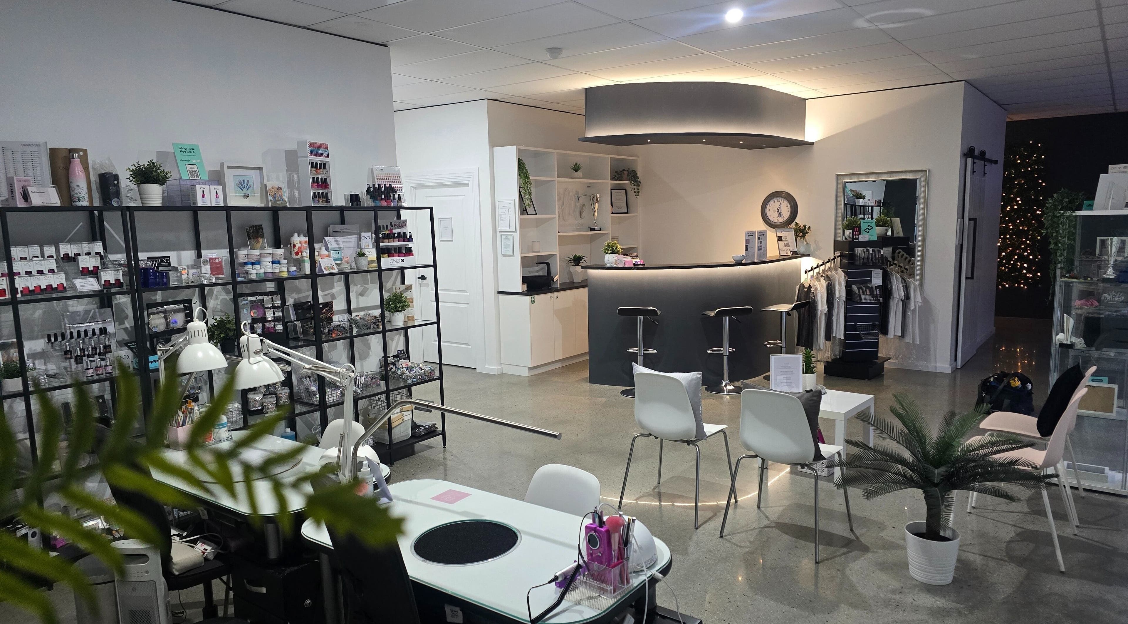 Elegant reception area at Elite Business Studios Pty Ltd in Joondalup, Western Australia, AU, showcasing modern design.