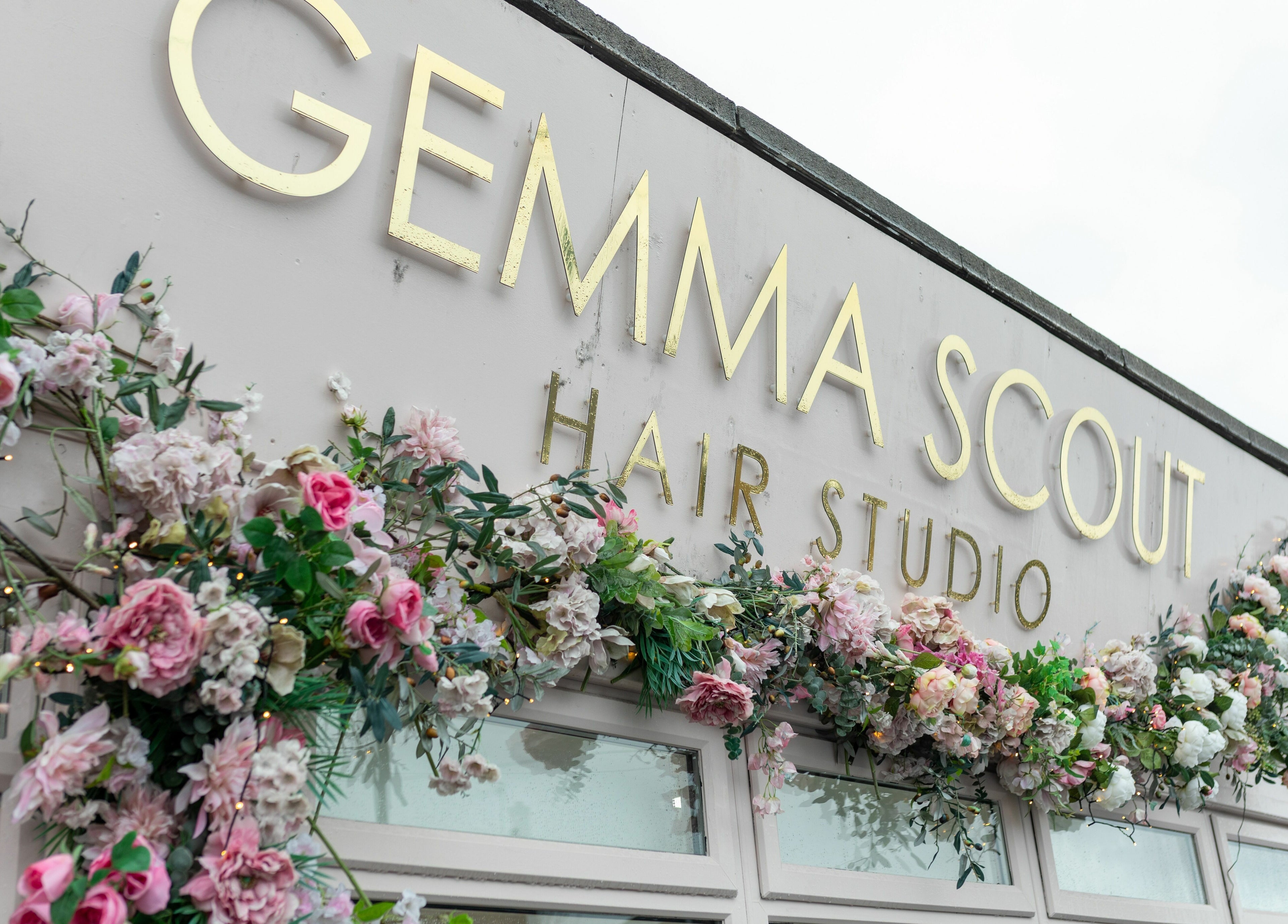 Gemma Scout Hair Studio - Bexleyheath exterior with floral decor in Bexleyheath, England, GB.