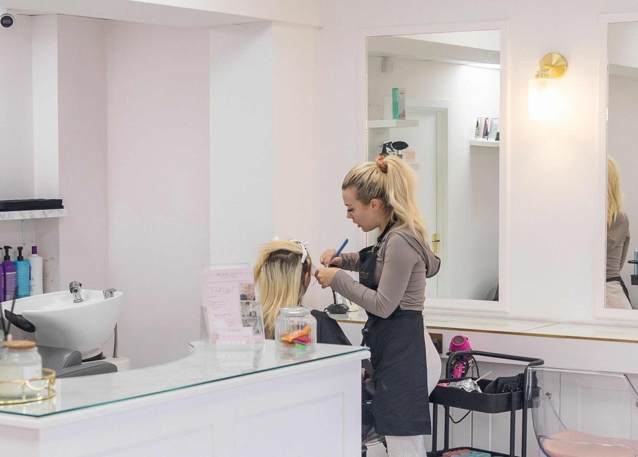 Professional hairstylist working at Gemma Scout Hair Studio - Bexleyheath in Bexleyheath, England, GB.