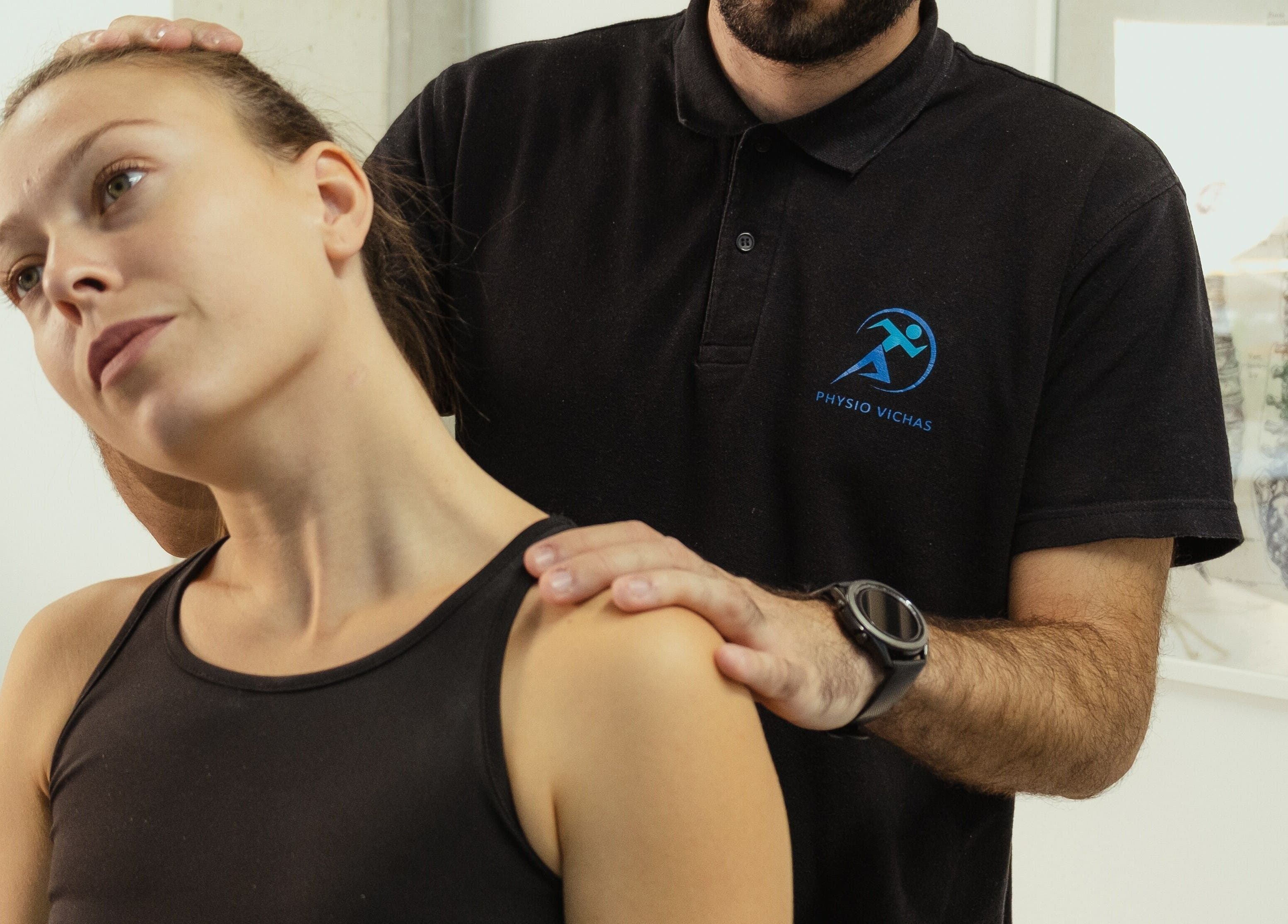 Physiotherapy session at Physiovichas Strovolo (Apex Building), Strovolos, Lefkosia, CY.