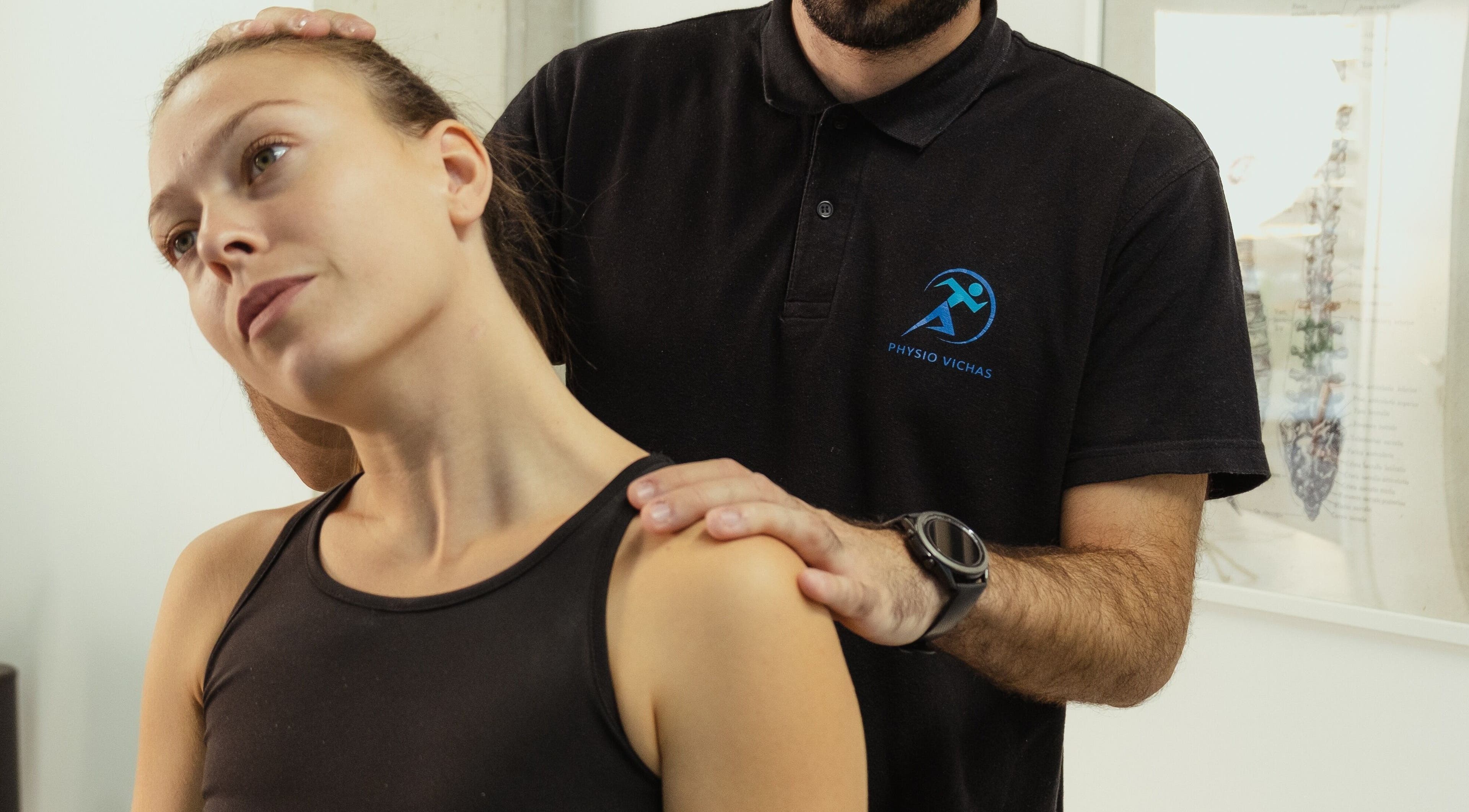 Physiotherapy session at Physiovichas Strovolo (Apex Building), Strovolos, Lefkosia, CY.
