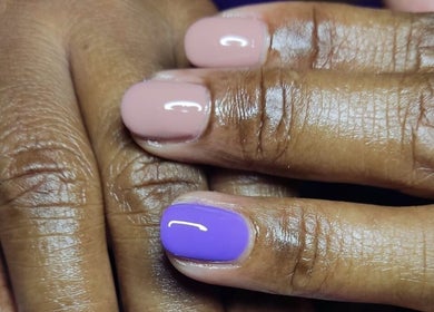 Vibrant nail art at The Doll Lab.Tt in Arouca, Tunapuna/Piarco Regional Corporation, TT.
