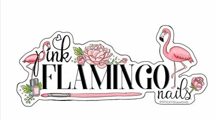 Pink Flamingo Nails image 2