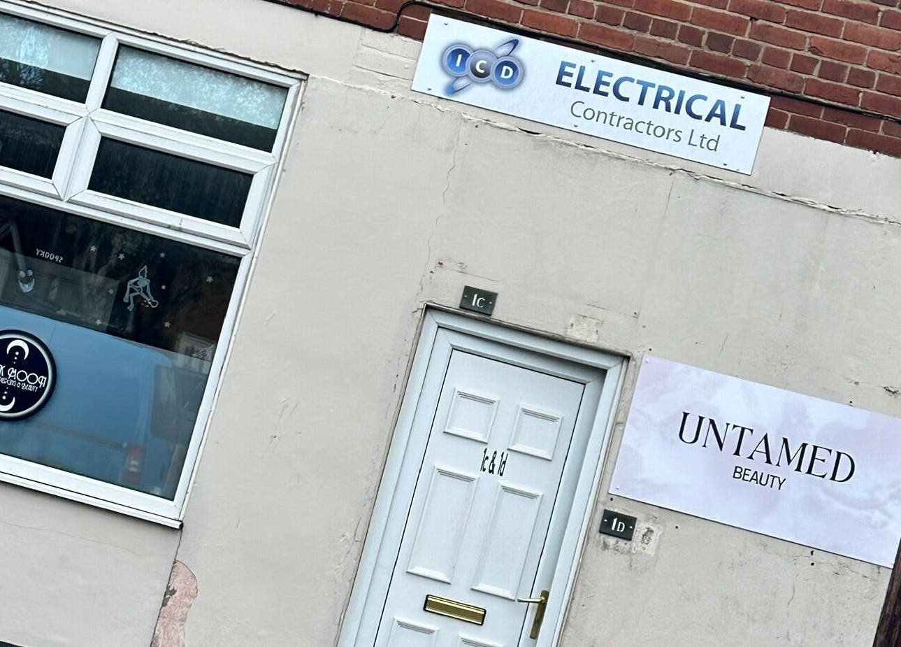 Front view of Untamed Beauty by Kelly, located in Consett, England, GB, showcasing the main entrance.