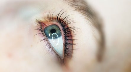 Close-up of a styled eye at Zoe Hobley Beauty, Northwich, England, GB, showcasing detailed lash work.