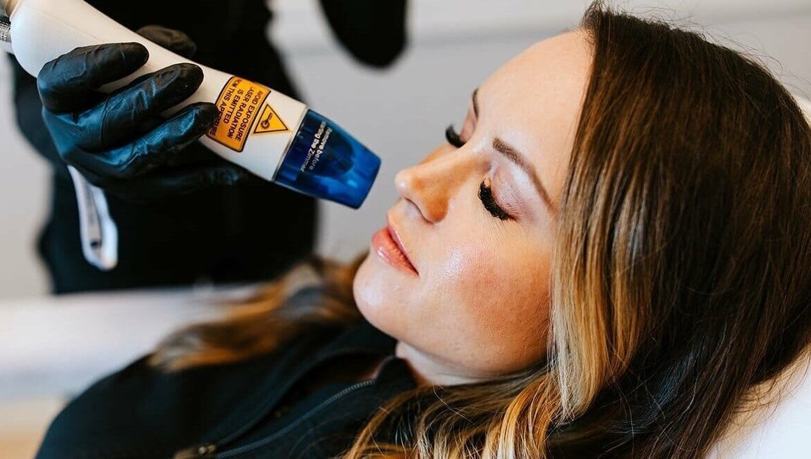 Laser treatment at Austin Laser Med Spa, Cedar Park, Texas, US, enhancing skin's radiance and smoothness.