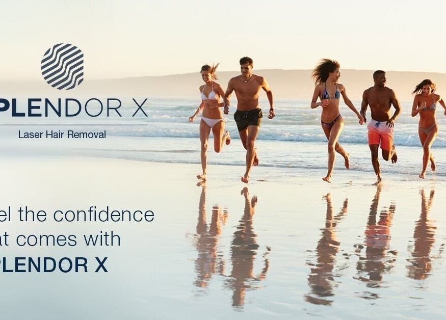 Group enjoying beach after laser hair removal at Austin Laser Med Spa, Cedar Park, Texas, US.