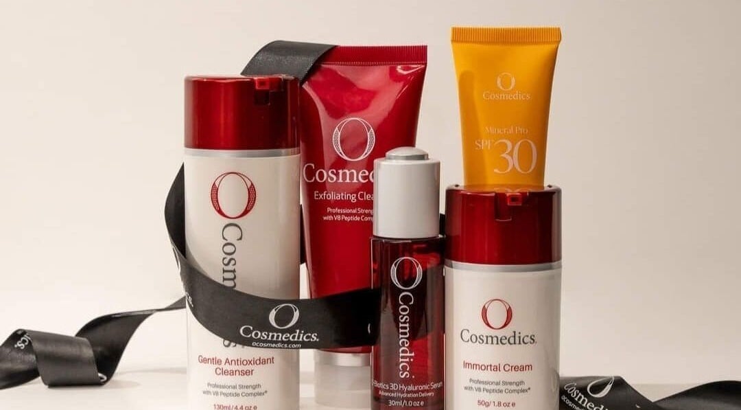 O Cosmedics collection at Beauty on Bella Skin Clinic, Wingham, New South Wales, AU.