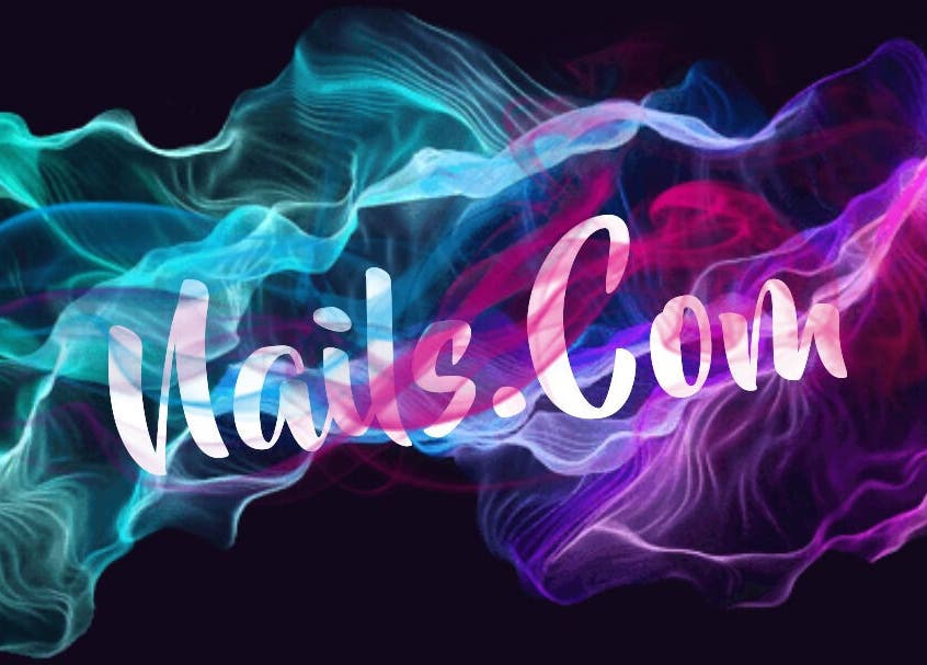 Vibrant abstract design with 'Nails.Com Potch' text. Located in Potchefstroom, North West, ZA.