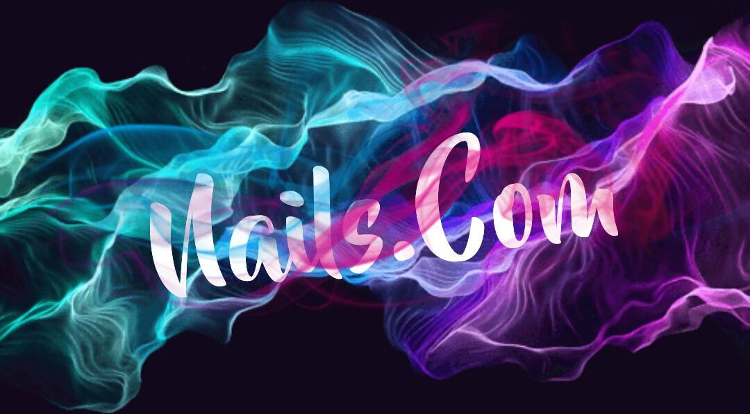 Vibrant abstract design with 'Nails.Com Potch' text. Located in Potchefstroom, North West, ZA.