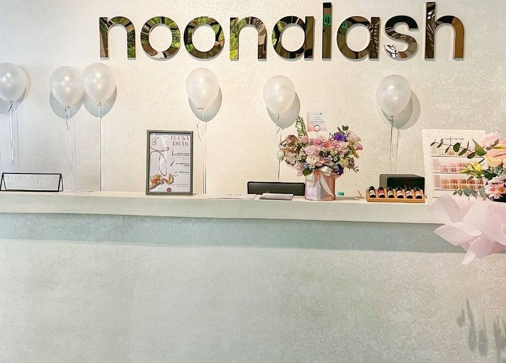 Reception at N by Noonalash - Streetmall @ Cyberjaya, Cyberjaya, Selangor, MY with decor and balloons.