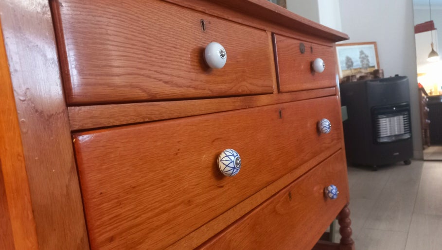 Elegant vintage dresser at Vanilla Touch Studios - Edgemead Cape Town, Cape Town, Western Cape, ZA.
