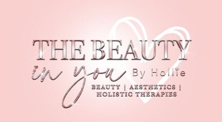 Logo of The Beauty in you at The Little Health Barn, Leatherhead, England with heart design.