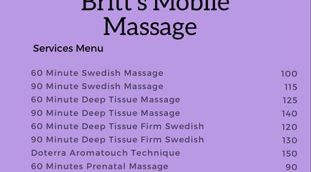 Britt’s Mobile Massage image 3