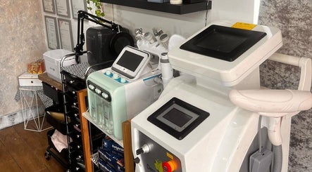 Advanced treatment machines at Meraki Beauty and Aesthetics, Penwortham, England, GB.
