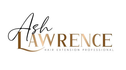 Ash Lawrence Hair Extensions logo, Prestwich, England, GB. Stylish text design.