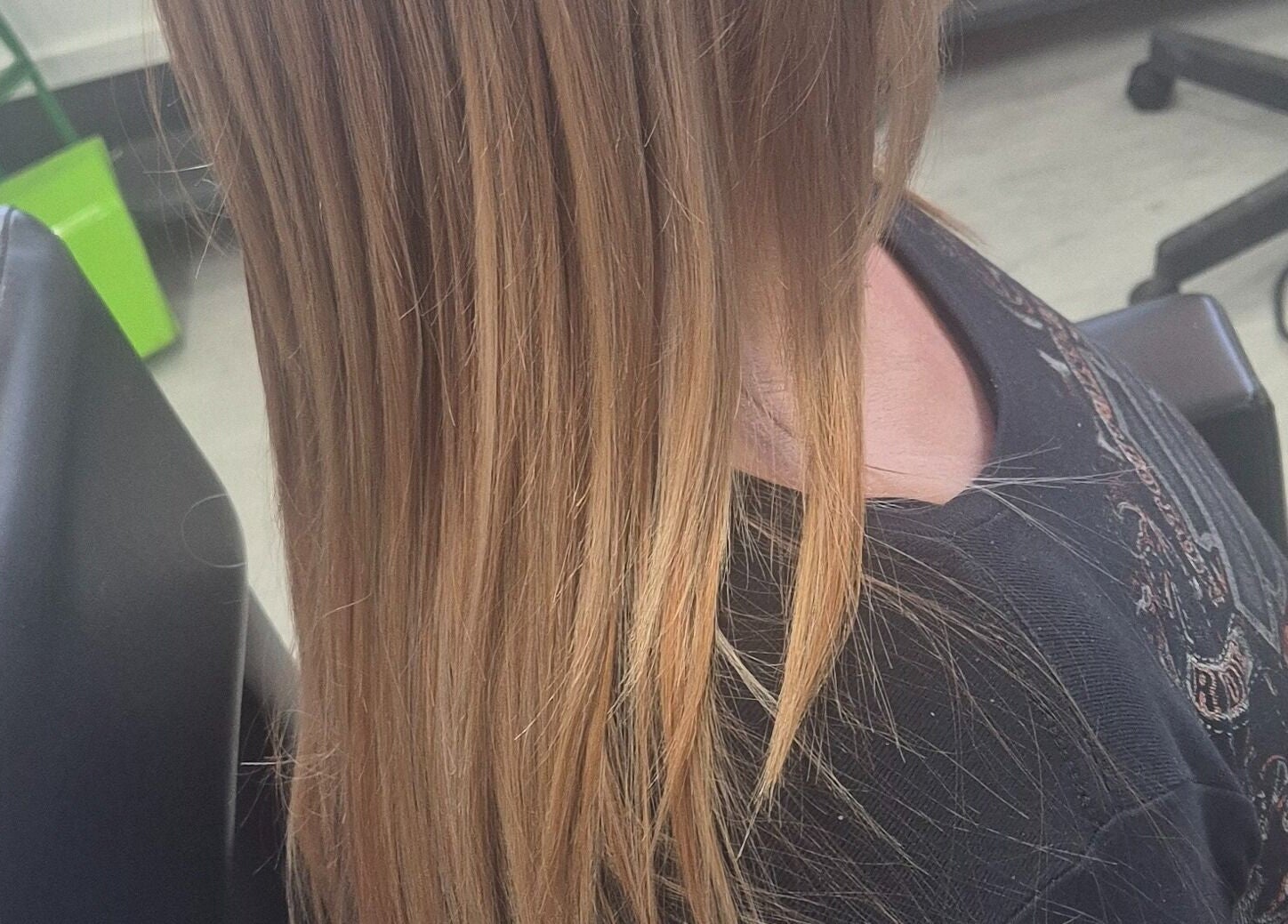 Beautifully styled long hair at Cheyenne and Co in Tokoroa, Waikato, NZ salon.