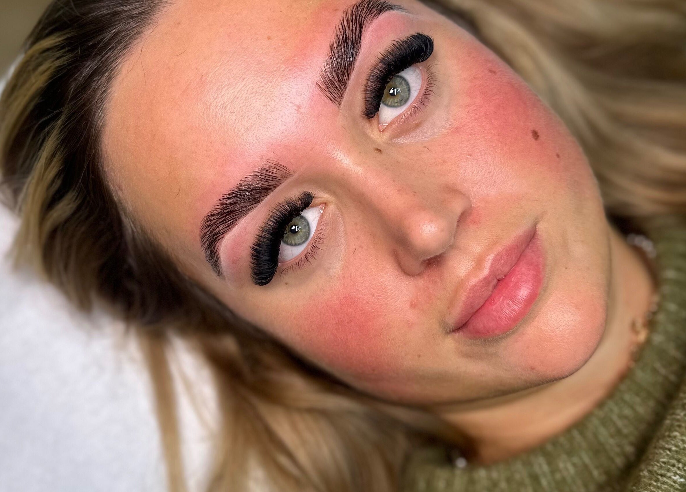 Expert brow shaping at The Face Studio, Aston-on-trent, England, GB for a polished natural look.