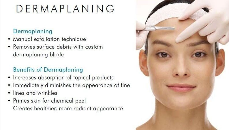 Dermaplaning at Sandra Carthy - Skin & Beauty Bar, Enniscorthy, County Wexford, IE: Smooth skin technique.