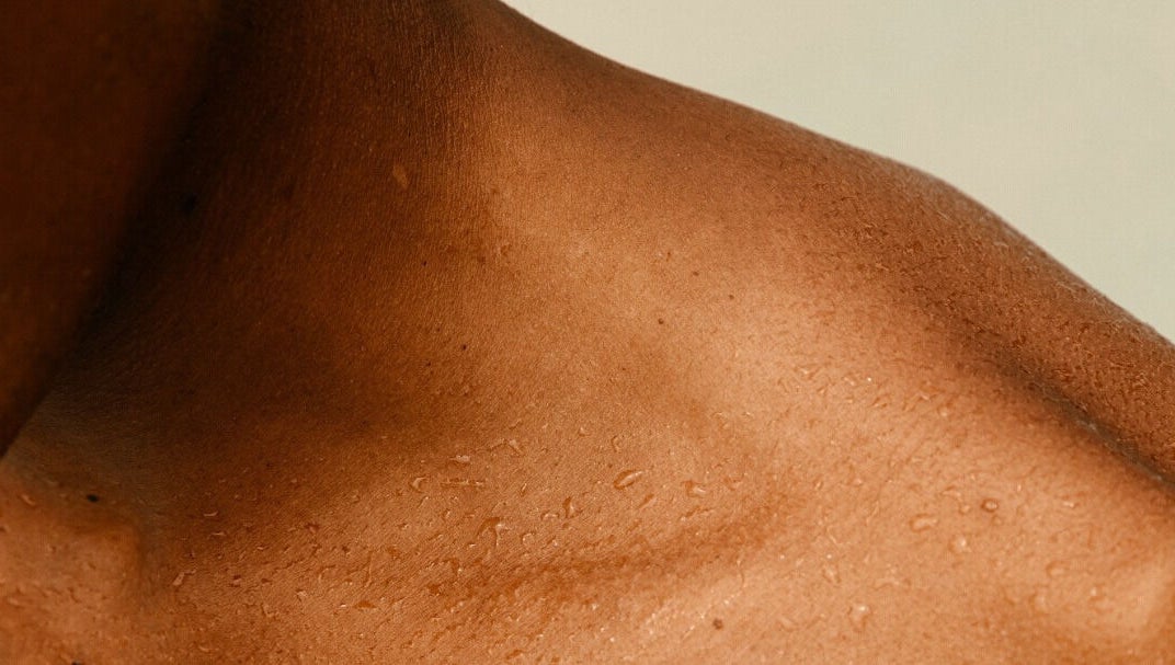 Smooth, sun-kissed skin after tanning at Leveche Tanning & Beauty, Chedgrave, England, GB.