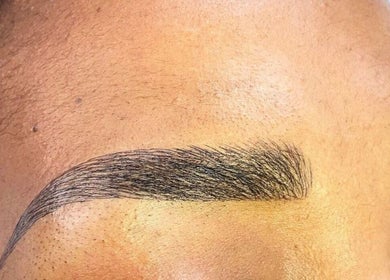 Perfectly shaped eyebrow at Moois Beauty Lash and Brow Bar, Johannesburg, Gauteng, ZA.