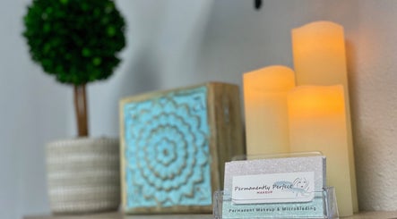 Relaxing decor at Permanently Perfect Makeup @ Invigorate Medspa, Pittsburgh, Pennsylvania, US.