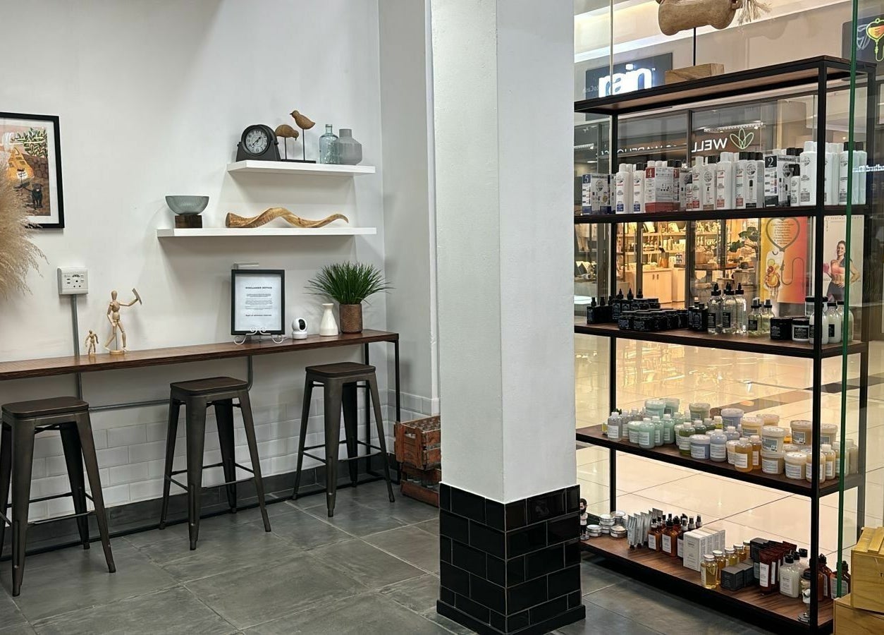 Elegant retail space at The Federation Kyalami, Midrand, Gauteng, ZA with modern decor and product displays.
