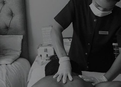 Expert therapist gives relaxing back massage at Chrystell Health and Wellness Mobile Spa in Roodepoort, Gauteng, ZA.