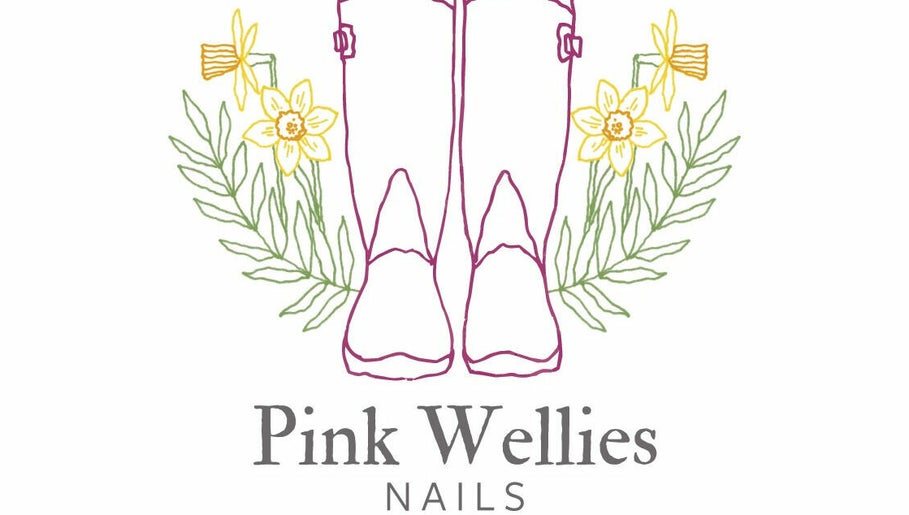 Pink Wellies Nails, bild 1