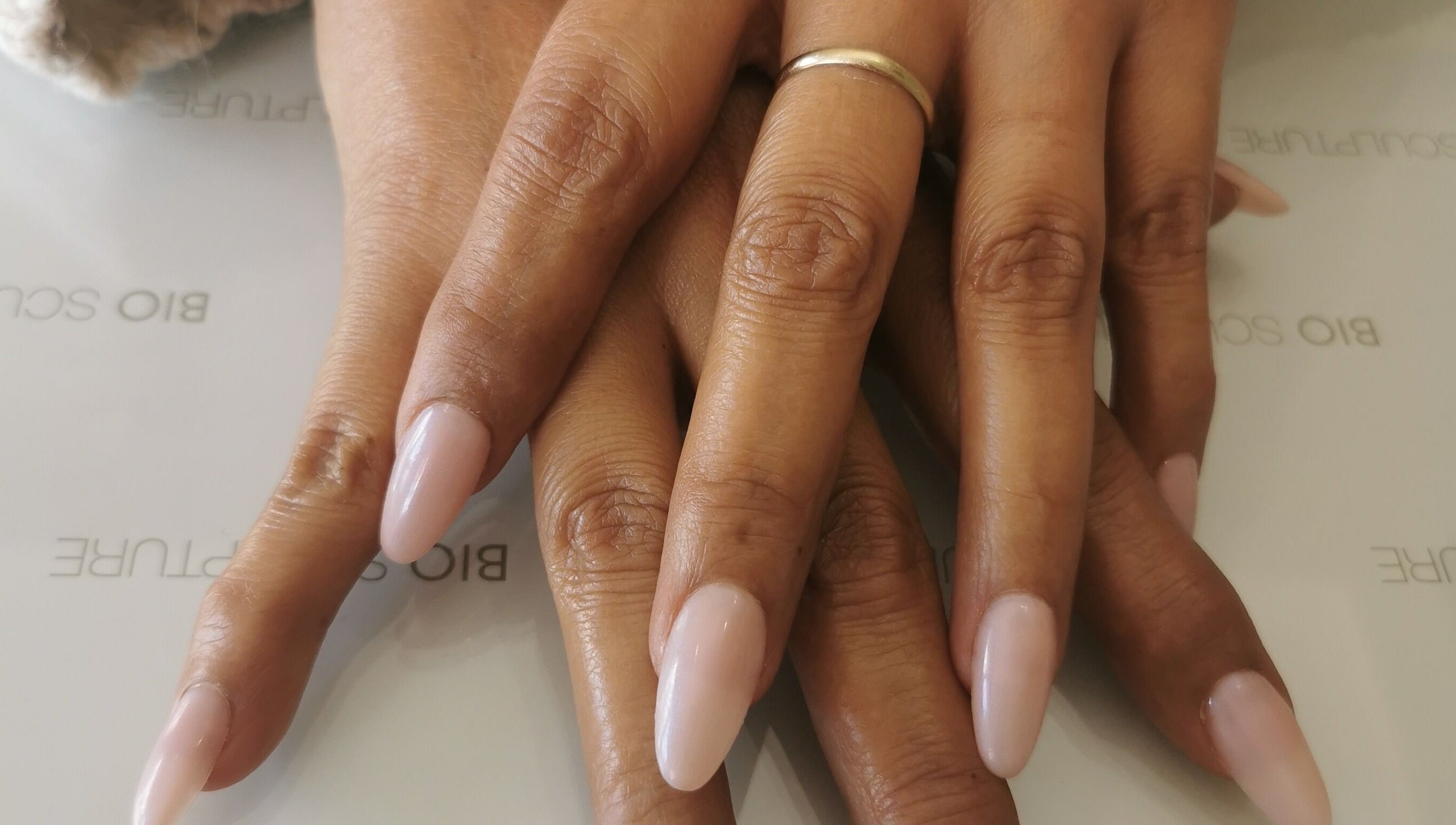 Perfectly manicured nails at Tranquil Times Medi-Spa, Robertson, Western Cape, ZA, showcasing elegance and care.