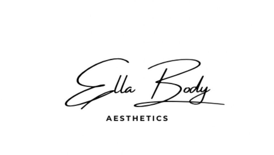 Logo of Ella's Body & Aesthetics, Toronto, Ontario, CA, showcasing elegant typography.
