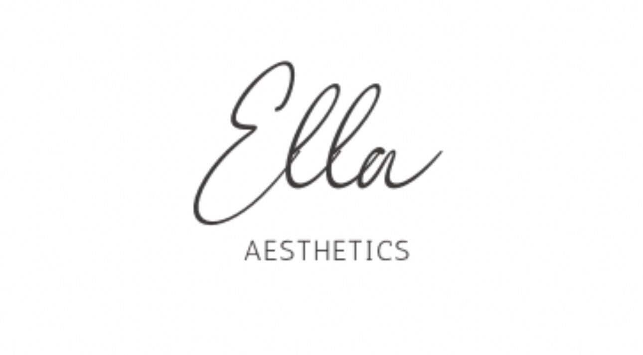 Sophisticated Ella Aesthetics logo in Toronto, Ontario, CA, representing beauty and wellness.
