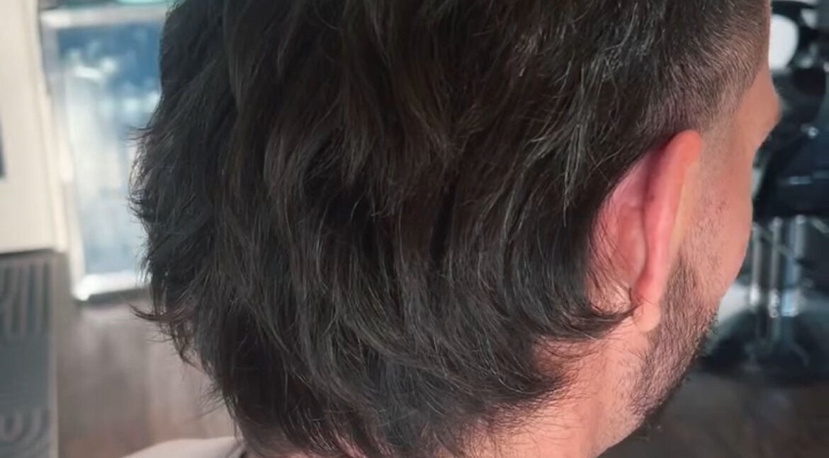 Elegant haircut at LFG Styling by Lauren in Los Angeles, California, US.