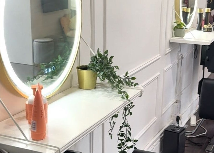 Stylish beauty station at You Concept, Dublin, County Dublin, IE, highlighting modern decor and sleek design.