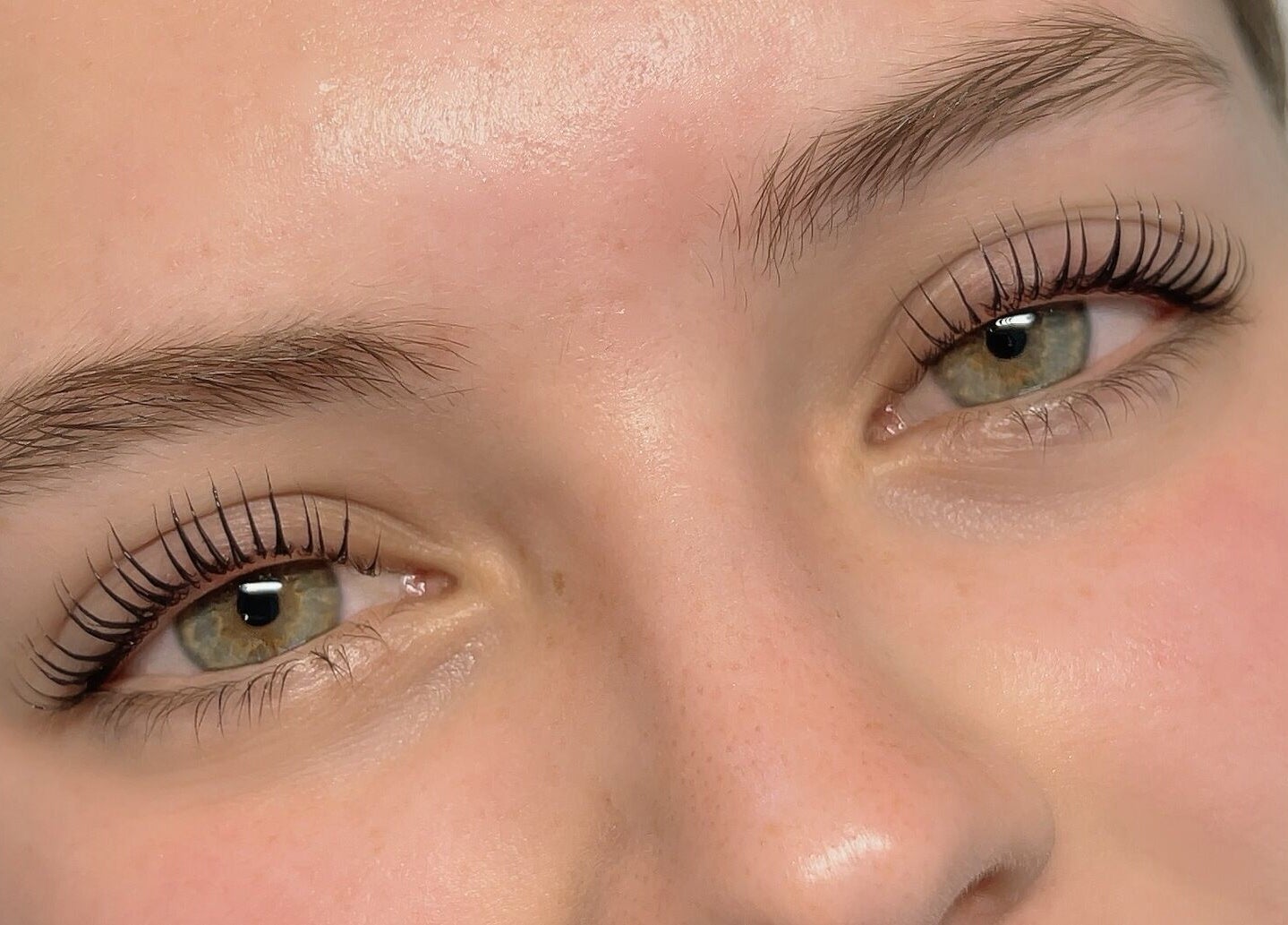 Close-up of elegantly curled lashes at Min Beauty in Auckland, Auckland, NZ.