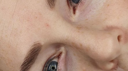 Close-up of clear skin and vibrant eyes at Precision by Sue, Cavan, County Cavan, IE.