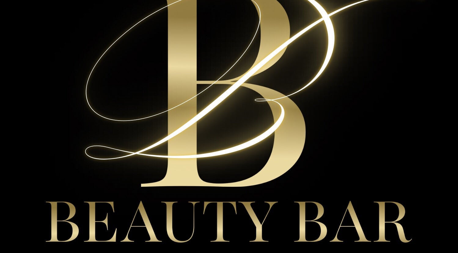 Stylish gold letter B logo for Beauty Bar by Bri, Bridgetown, Saint James, BB.