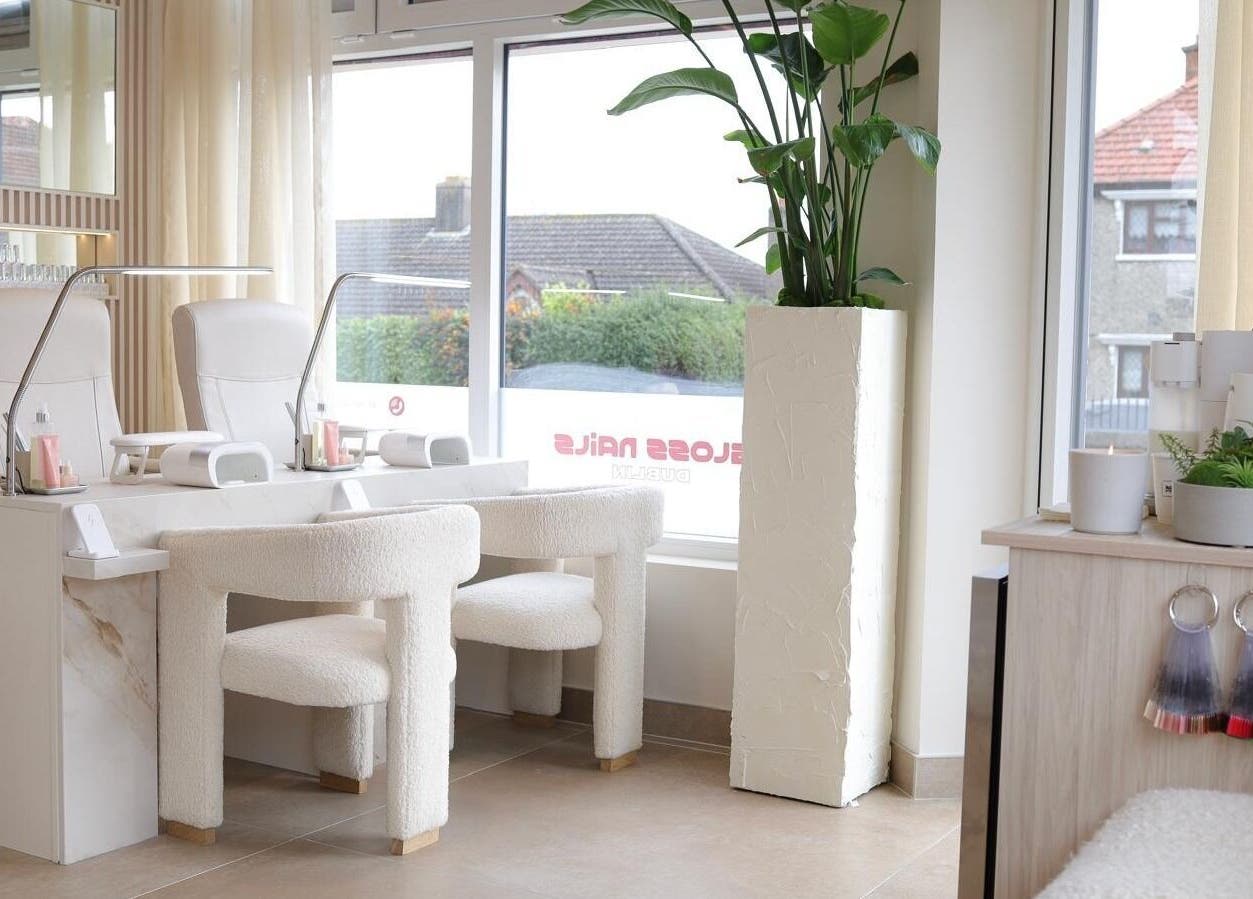 Inviting nail salon interior at GLOSS Nails, Dublin, County Dublin, IE, showcasing modern elegance.