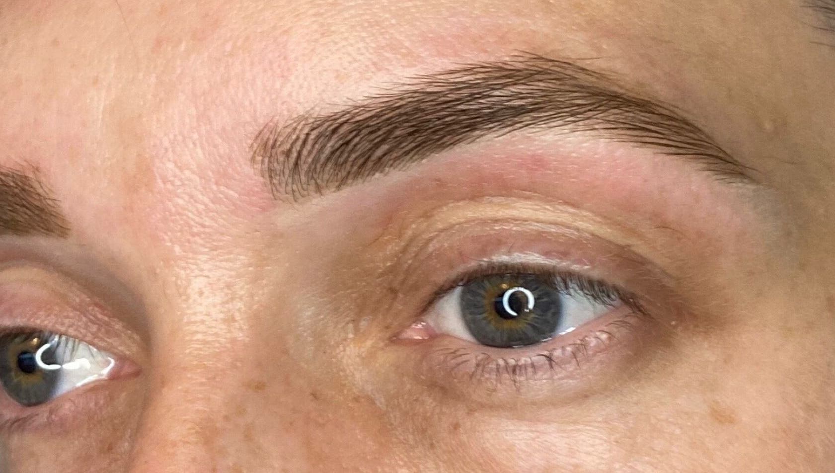 Expert eyebrow grooming at Source, Methven, Scotland, GB showcases precise shaping and perfection.