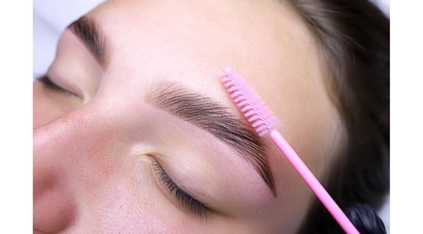 Eyebrow grooming at Sienna Rose Beauty in Whiteley, England, GB. Enhancing beauty with precision care.
